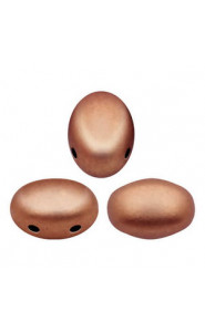 Samos par Puca® beads Copper gold mat 00030/01780